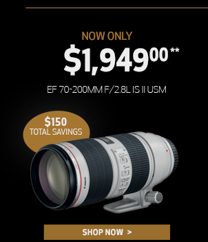 EF 70-200mm F/2.8 IS II USM