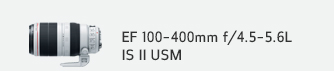 EF 100-400mm f/4.5-5.6L IS II USM