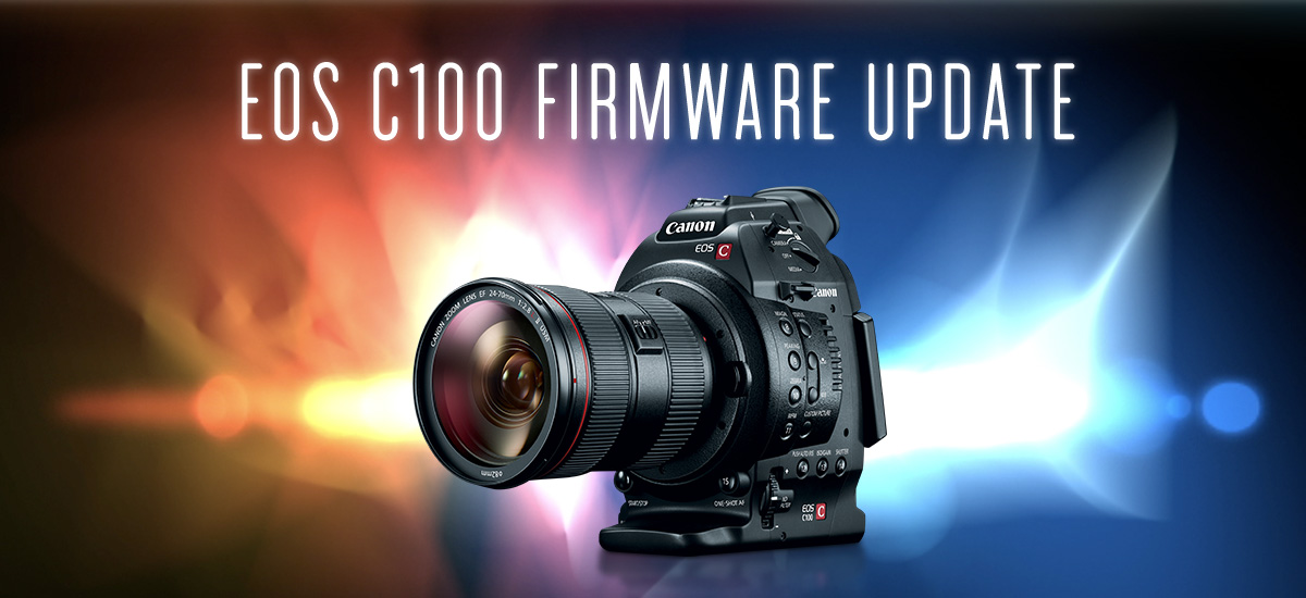 EOS C100 Firmware Update