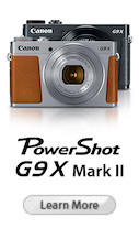 PowerShot G9 X Mark II