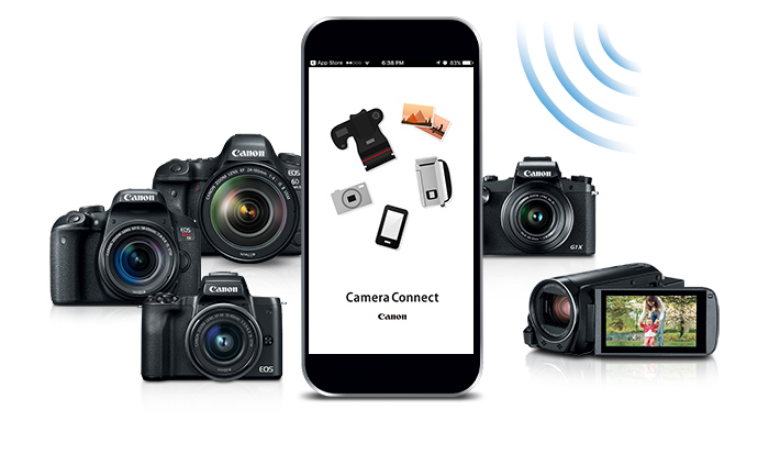 Canon Camera Connect Mobile Application