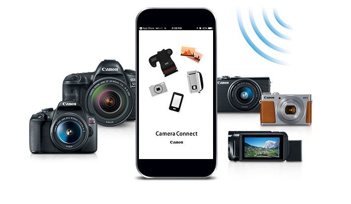 Canon Camera Connect Mobile Application