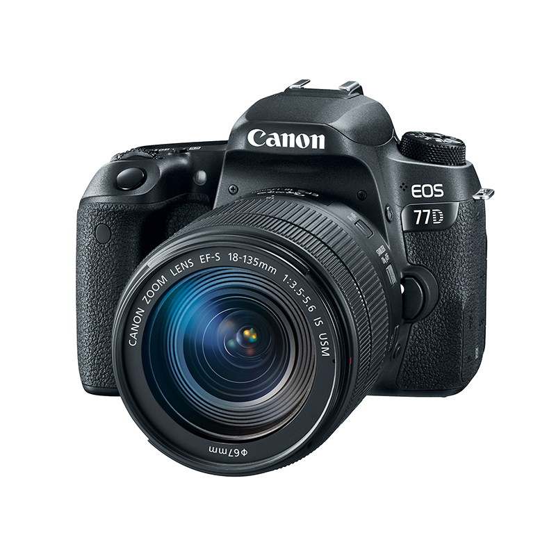 Front View of the EOS 77D