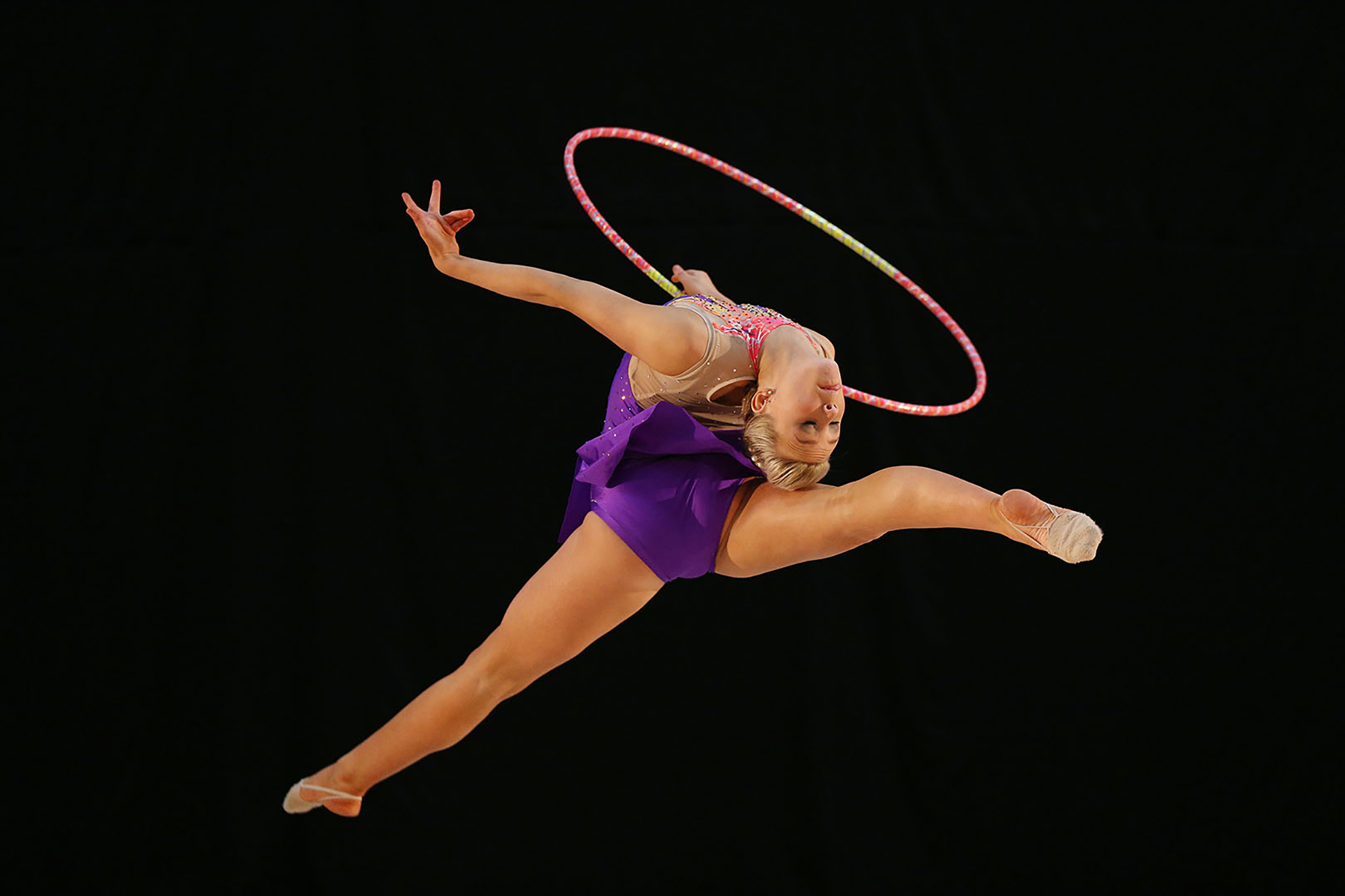 Ballet dancer in action