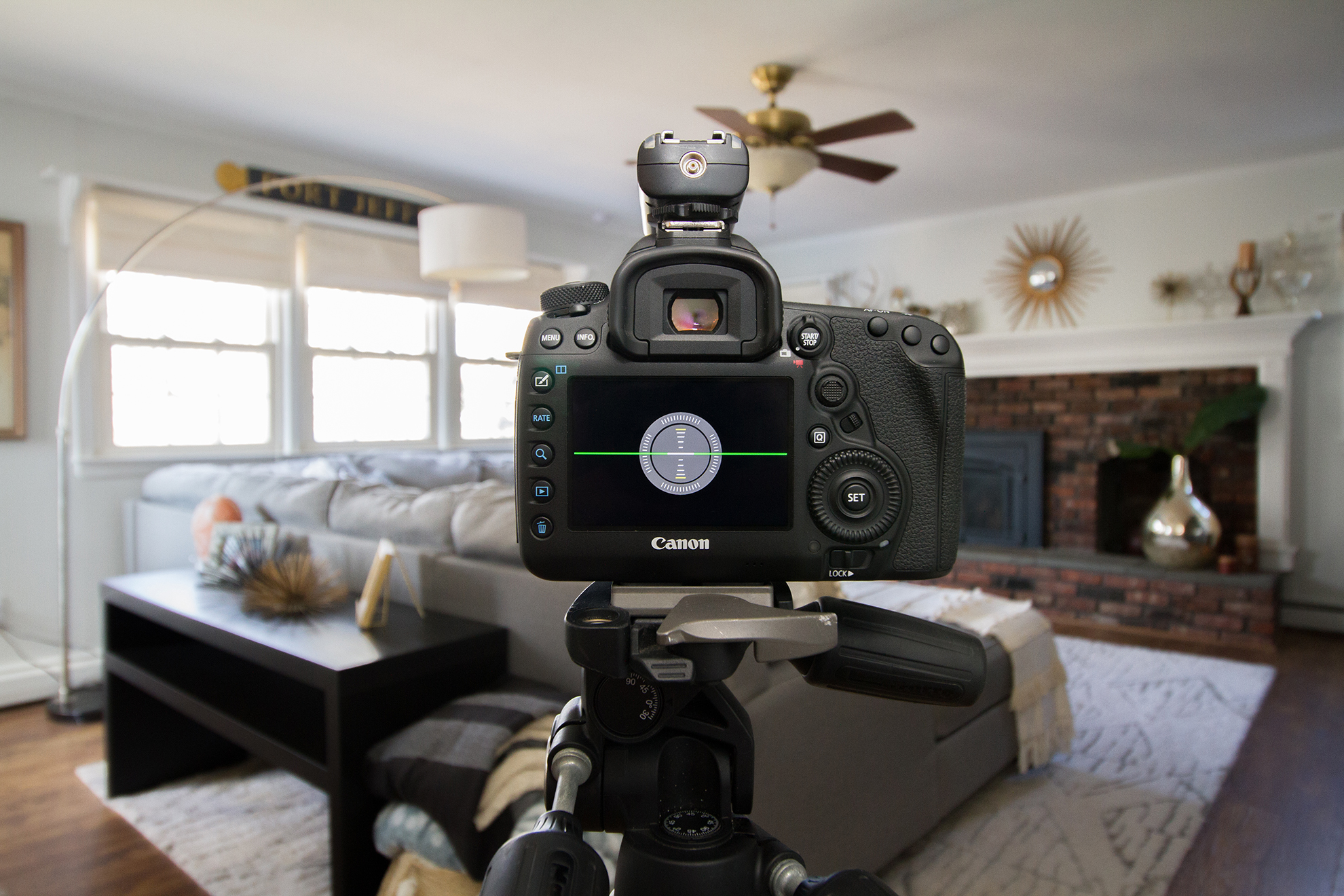 Camera Shooting Living Room
