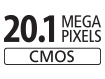 Mega Pixels Icon