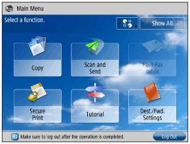 Main Functions - ACCESS MANAGEMENT SYSTEM Administrator Guide