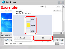Specifying Settings for the Display Screen - Canon imageRUNNER ADVANCE ...