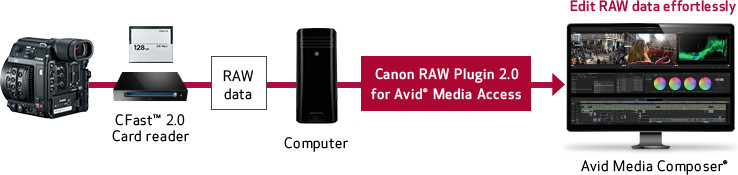 Canon RAW Plugin for Avid Media Access