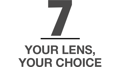 Your Lens, Your Choice