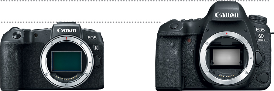 EOS RP and EOS 6D MARK II