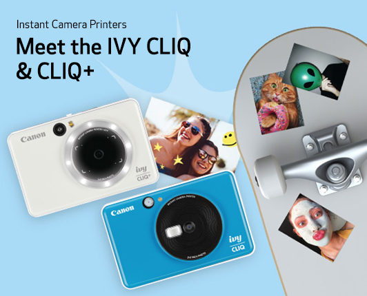 New IVY CLIQ & CLIQ+ Products - A Camera and Printer in one