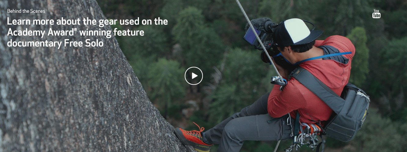 Jimmy Chin grapled off a cliff filiming Free Solo