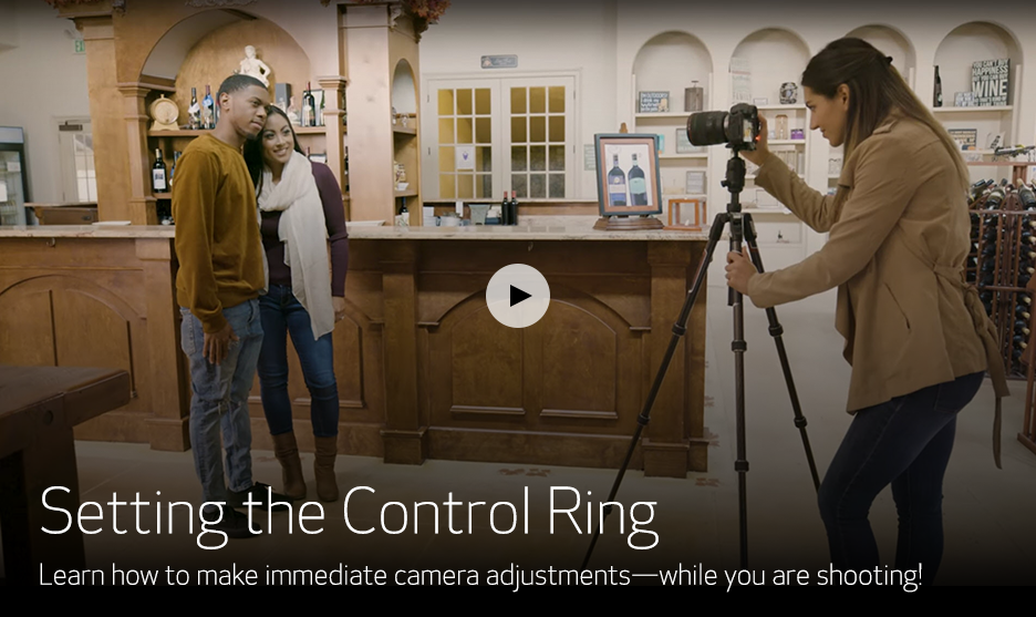 Setting the Control Ring video thumbnail