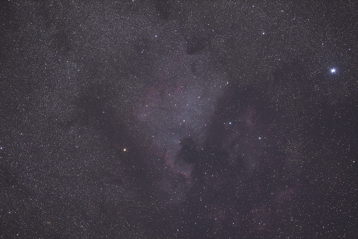 Image of nebula taken with EOS R