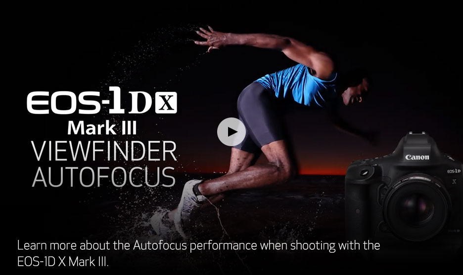 Canon EOS-1D X Mark III Autofocus video thumbnail