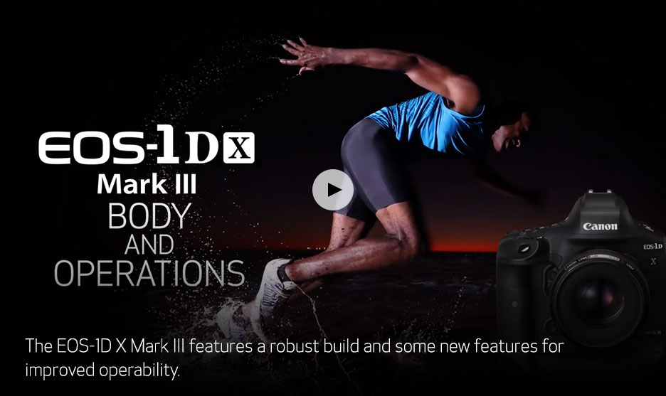 Canon EOS-1D X Mark III Body & Operations video thumbnail