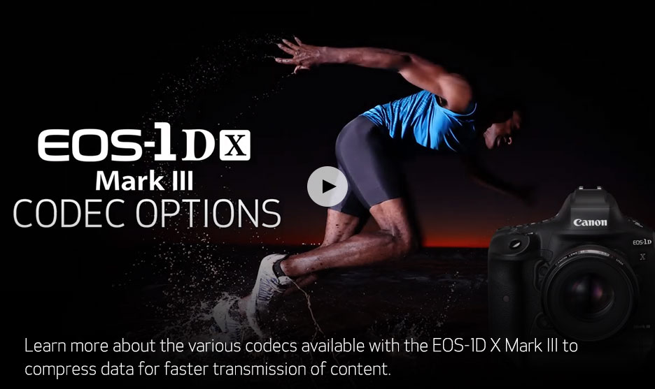 Canon EOS-1D X Mark III Codec Options video thumbnail