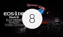Canon EOS-1D X Mark III Electronic In-Body Stabilization video thumbnail