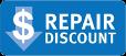 Repair Discount arrow pointing down with dollar sign in the middle