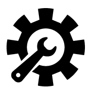 Icon - Gear and wrench
