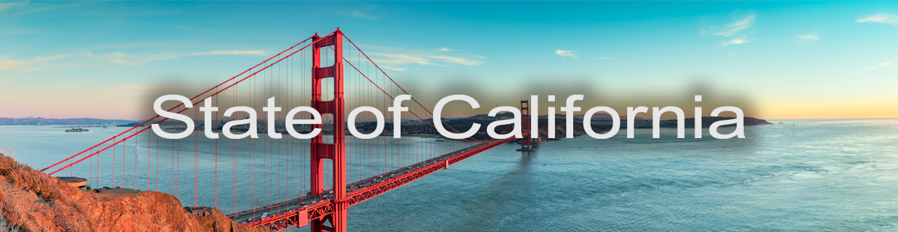State of California Banner