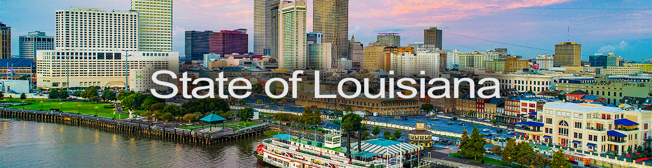 State of Louisiana Banner